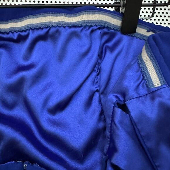 Jay Godfrey Womens Viola Strapless Cobalt Blue Crepe Mini Dress Size 6 Small - Picture 8 of 9